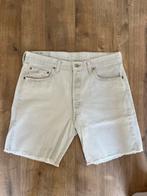 Prachtige vintage Levi’s 501  cut off shorts wit ecru, Ophalen of Verzenden, Zo goed als nieuw, Wit