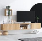 Nieuw Zwevend TV-meubel Avior GigaMeubel, 150 tot 200 cm, Nieuw, Ophalen of Verzenden, Minder dan 100 cm