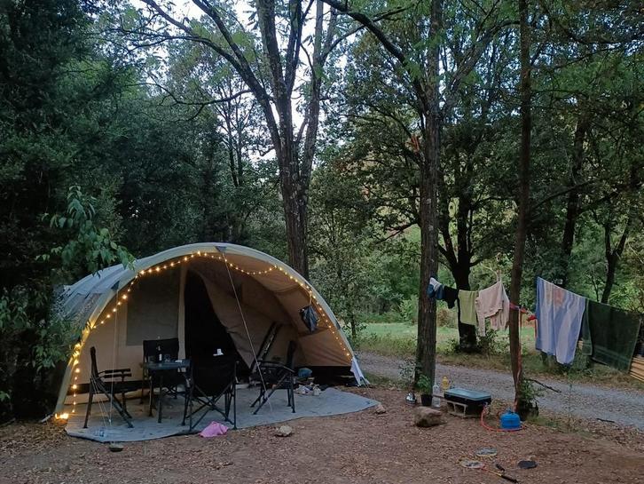Ruime tent, Vrijbuiter Tannon 460, Caravans en Kamperen, Tenten, Zo goed als nieuw, Ophalen