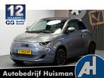 Fiat 500C La Prima 42 kWh NAVI KLEUR + CABRIODAK ELEKTRISCH, Gebruikt, 4 stoelen, Zilver of Grijs, 313 km