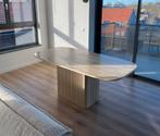 Prachtige travertin eettafel 180 x 90 cm, Huis en Inrichting, Tafels | Eettafels, Ophalen, Overige materialen, 50 tot 100 cm, 150 tot 200 cm