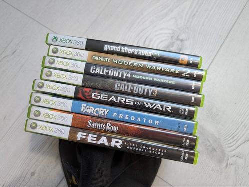 Diverse Xbox360 shooters: GTA5 COD Farcry GoW SaintsRow, Spelcomputers en Games, Games | Xbox 360, Zo goed als nieuw, Shooter