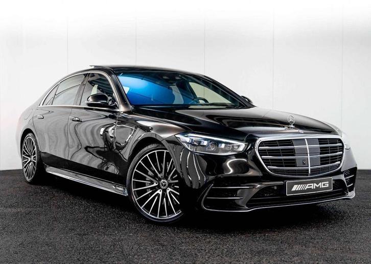 Mercedes-Benz S-Klasse 350 d 286pk 9G-TRONIC LWB 2023 Zwart, Auto's, Mercedes-Benz, Particulier, S-Klasse, Diesel, C, Sedan, Automaat