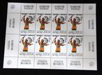 Zeldzaam! Kuifje personages Abkhazië blok Tintin Hergé MNH17, Verzenden, Overige landen, Postfris