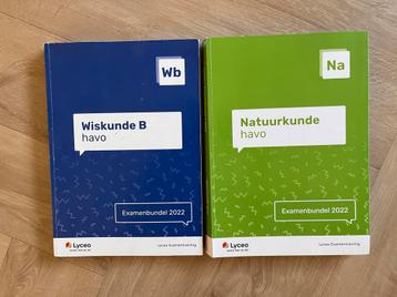 Examenboeken HAVO - Diverse Vakken beschikbaar voor biedingen