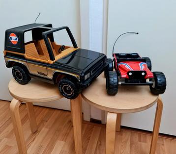 Tonka auto jeep Dune 1980 mooi  + Tonka Bronco + Tonka boot beschikbaar voor biedingen