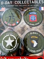 D-Day Kaart emblemen collectables stof, Embleem of Badge, Amerika, Luchtmacht, Verzenden