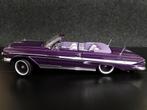 Sunstar 1:18 Chevrolet Impala Lowrider paars metallic, Hobby en Vrije tijd, Modelauto's | 1:18, Auto, Onbekend, Nieuw, Ophalen of Verzenden