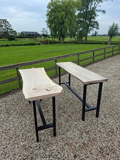BOOMSTAM BARTAFEL STATAFEL NIEUW, Huis en Inrichting, Tafels | Statafels, Nieuw, Ophalen