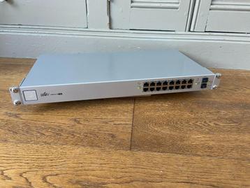 UniFi Switch (16-poorts, 150W PoE+) incl. btw beschikbaar voor biedingen