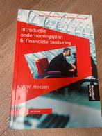 Introductie ondernemingsplan & financiële besturing, Ophalen of Verzenden, Gelezen, Accountancy en Administratie