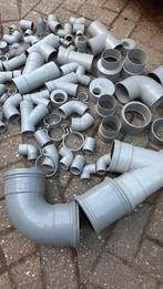 Pvc hulpstukken grijs, Doe-het-zelf en Verbouw, Buizen en Afvoer, Ophalen, Afvoer, Pvc, Nieuw