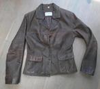 Te koop:Gave bruin leren jas van het merk RINO & PELLE MT:38, Kleding | Dames, Maat 38/40 (M), Zwart, Ophalen of Verzenden, Gedragen