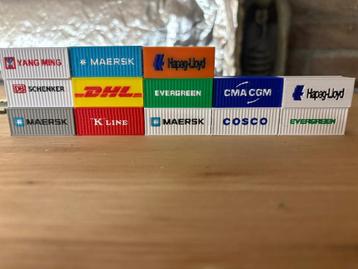 N-spoor 20ft containers  beschikbaar voor biedingen