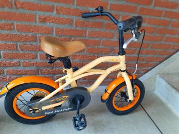 Jongensfiets Popal Blackfighter - 12 inch. beschikbaar voor biedingen