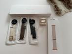 Apple Watch Series 7 Stainless Steel Gold Sapphire Glas 41mm, IOS, Ophalen of Verzenden, Zo goed als nieuw, Hoogte