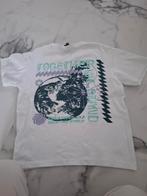 Wit T-shirt maat 140, Ophalen of Verzenden, Zo goed als nieuw, Jongen of Meisje, Shirt of Longsleeve