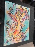 Spin schilderijen, Antiek en Kunst, Kunst | Schilderijen | Abstract, Ophalen of Verzenden