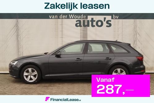 Audi A4 Avant 30 TDI Automaat -NAVI-LEER-ECC-PDC-, Auto's, Audi, Bedrijf, Lease, Financial lease, A4, ABS, Airbags, Airconditioning