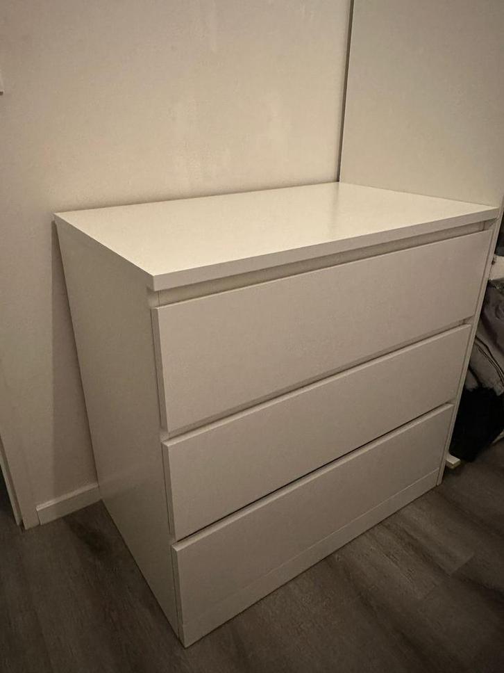 IKEA “MALM” 3-drawer chest, Huis en Inrichting, Kasten | Kledingkasten, Zo goed als nieuw, Minder dan 100 cm, 50 tot 100 cm, 25 tot 50 cm