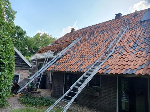 Degelijke ladderlift 11 meter (uitbreidbaar tot 13 meter), Doe-het-zelf en Verbouw, Bouwliften, Gebruikt, Bouwlift, Ophalen