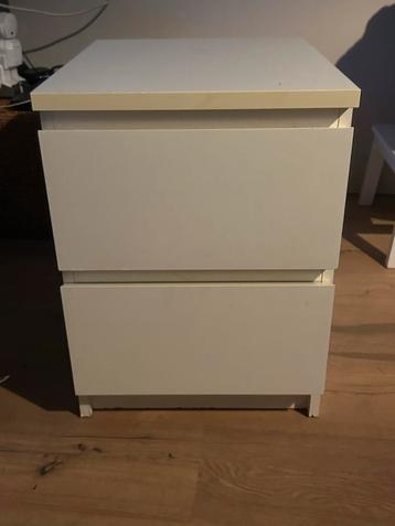 IKEA Malm Nachtkastje - Wit