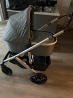 Uppababy vista v2 kinderwagen compleet - blauw grijs gregory, Kinderen en Baby's, Verstelbare duwstang, Zo goed als nieuw, Combiwagen