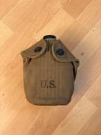 Us ww2 veldfles schuurvondst Nijmegen, Ophalen of Verzenden, Landmacht, Amerika, Overige typen