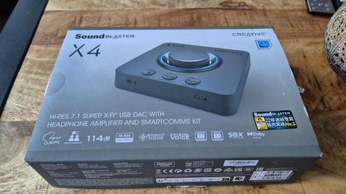 Creative Sound Blaster X4 Externe geluidskaart USB DAC, Computers en Software, Geluidskaarten, Zo goed als nieuw, Extern, Ophalen of Verzenden