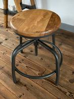 Industriële draaikruk hout metaal, Ophalen, Zo goed als nieuw, IJzer