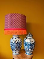 Delftsblauwe lamp, Ophalen of Verzenden, Nieuw, Stof, 50 tot 75 cm