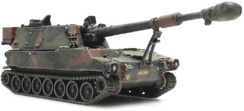 Artitec 6870149 - M109 A2 camo uitv NL treintransport in ovp, Hobby en Vrije tijd, Modeltreinen | H0, Nieuw, Overige typen, Gelijkstroom of Wisselstroom