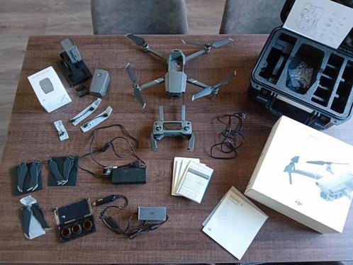Pakket Dji mavic 2 pro drone koffer filters autolader case, Audio, Tv en Foto, Drones, Zo goed als nieuw, Drone met camera, Ophalen of Verzenden