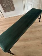 Mooie eetkamerbank velours., Ophalen, 125 cm of meer, 125 cm of meer, Zo goed als nieuw