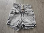 COOLCAT high waist korte spijkerbroek maat 110/116 ~ SJ2007, Kinderen en Baby's, Kinderkleding | Maat 110, Broek, Gebruikt, Meisje