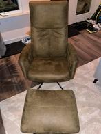 Comfortabele Fauteuil met Voeten steun, Huis en Inrichting, Fauteuils, Ophalen, Zo goed als nieuw, Stof, 75 tot 100 cm