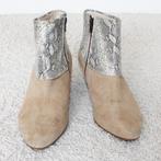 Mooie Suede Altra Cosa Enkellaarsjes (Maat 41) - s15 € 35,-, Altra Cosa, Bruin, Lage of Enkellaarzen, Ophalen of Verzenden