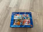 Disneypuzzels 4-in-1 12 tot 24 stukjes, Ophalen of Verzenden, 10 tot 50 stukjes, Zo goed als nieuw, 4 tot 6 jaar