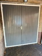 Dubbele Garagedeur / Schuurdeur - 187x212 cm, Ophalen, Gebruikt, 120 cm of meer, Garagedeur