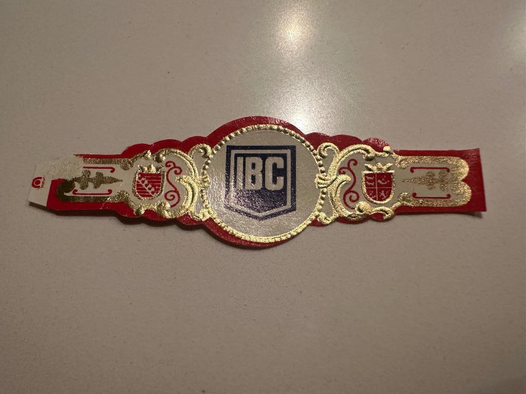Sigarenbandje IBC, Ophalen of Verzenden, Gebruikt, Sigarenbandjes