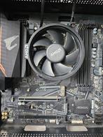 Gigabyte B550M AORUS ELITE + Ryzen 5 3500X, Computers en Software, Ophalen, Gebruikt, DDR4, AM4