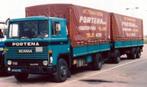 PORTENA HEERENVEEN SCANIA 141 6 X 2 & HANGER HUIF.TEKNO CBN., Hobby en Vrije tijd, Modelauto's | 1:50, Verzenden, Zo goed als nieuw