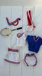 Vintage fleur poppenkleren jaren 80 tennis, Ophalen, Gebruikt, Kleertjes