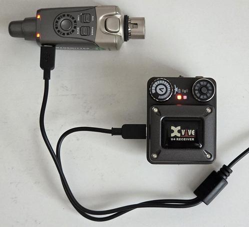 XVive U4 Digitaal wireless in-ear monitor systeem, Audio, Tv en Foto, Professionele Audio-, Tv- en Video-apparatuur, Zo goed als nieuw