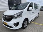 Opel Vivaro 1.6 CDTI 125pk L2H1 DC 5 persoons Sport EcoFlex, Auto's, Bestelauto's, Voorwielaandrijving, Stof, Gebruikt, Wit
