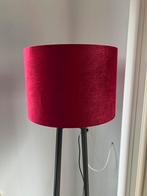 Lampenkap velours, Ophalen of Verzenden, Zo goed als nieuw, Rond, 25 tot 50 cm