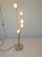 Jan des Bouvrie RVS kast/tafellamp met dimmer en hoogte 68cm, 50 tot 75 cm, Jandes Bouvrie, Ophalen of Verzenden, Zo goed als nieuw