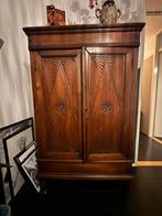 Antieke Aziatische Kast met Houtsnijwerk, Ophalen