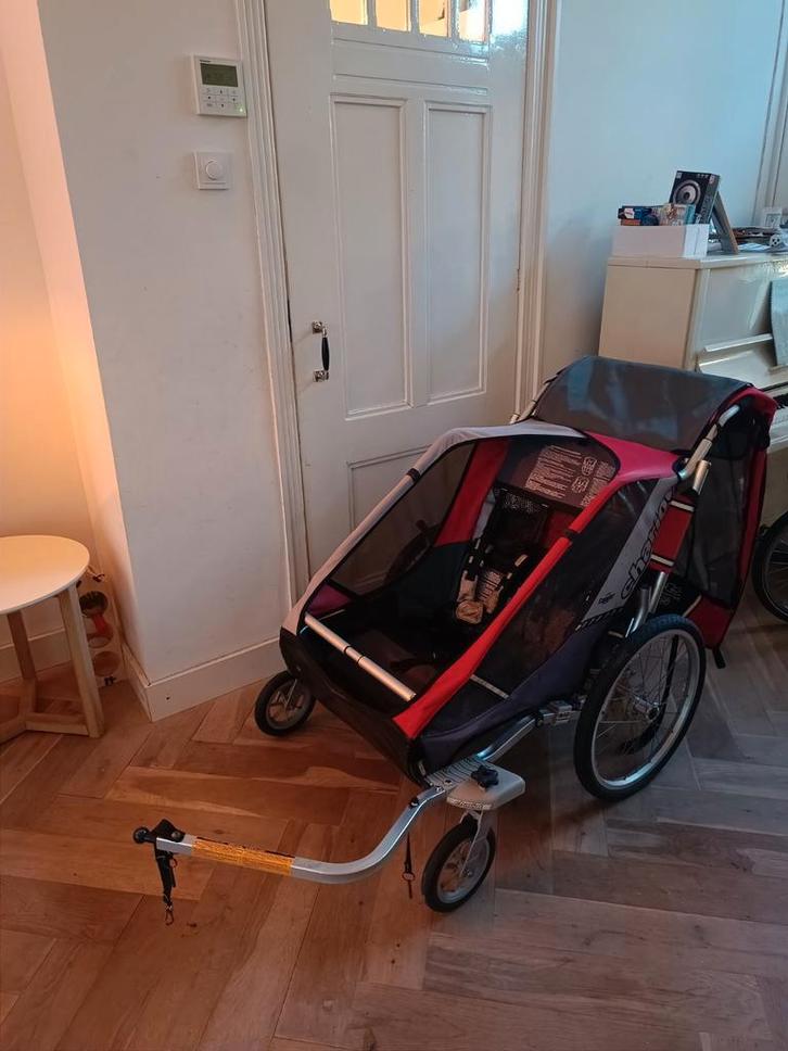 Chariot Cougar 2, Fietsen en Brommers, Fietsaccessoires | Aanhangers en Karren, Zo goed als nieuw, Kinderkar, Ophalen of Verzenden