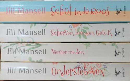 4 boeken van Jill Mansell, Boeken, Chicklit, Gelezen, Ophalen of Verzenden